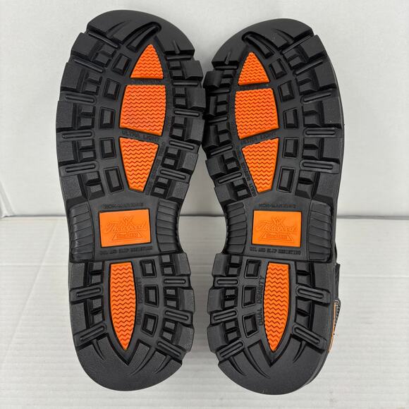 Thorogood Oxford Safety Shoes Mens Size 8.5 Black Leather Composite Toe ASTM EH - Picture 10 of 12